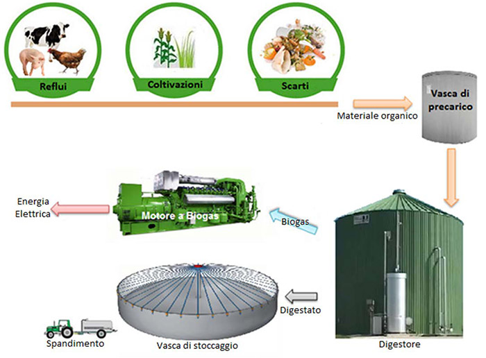 Biogas schema